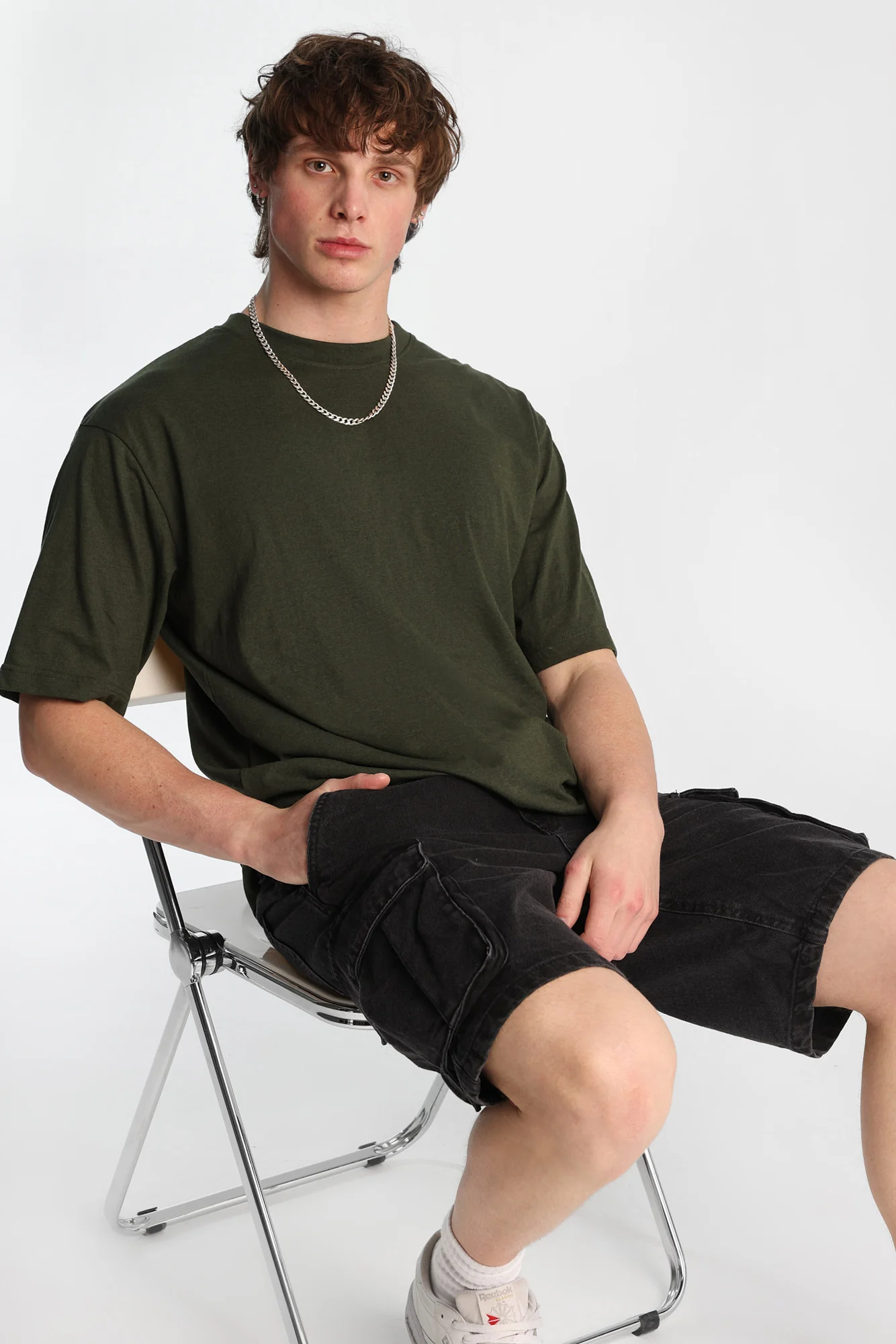 Cargo Denim Shorts - Image 5
