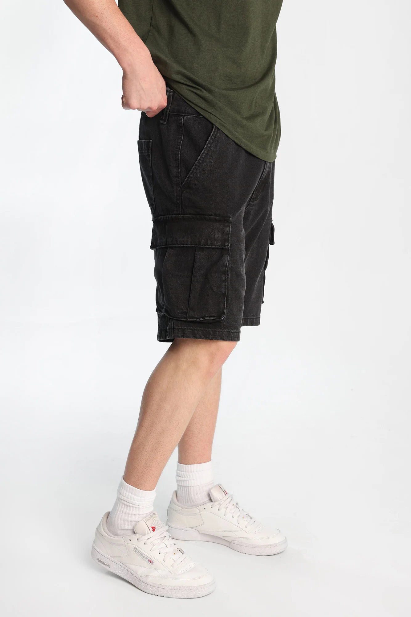 Cargo Denim Shorts - Image 6