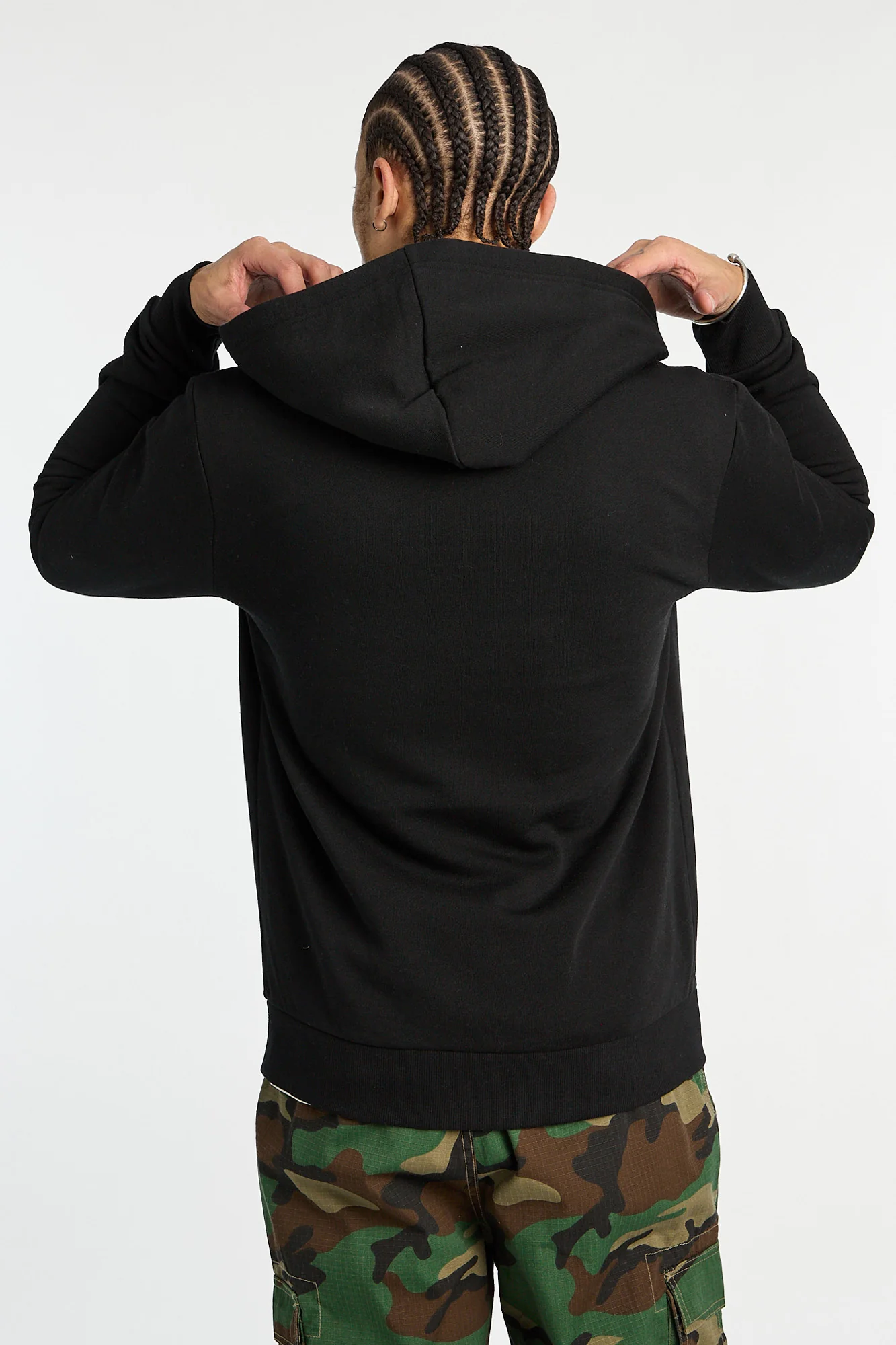 Zoo York Mens Solid Zip-Up Hoodie - Image 4