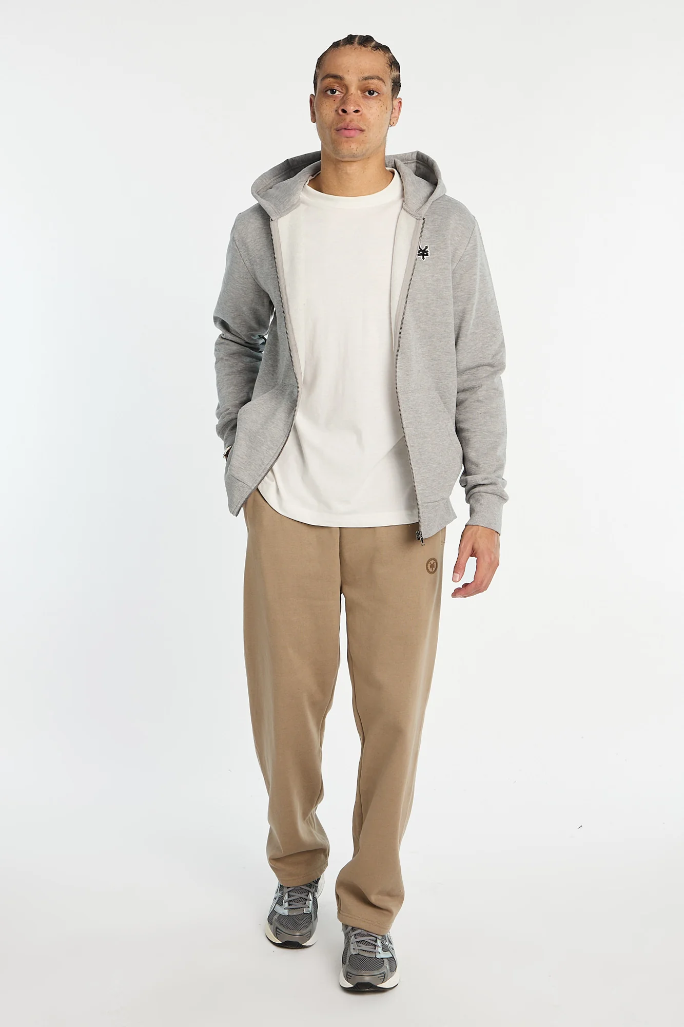 Zoo York Mens Solid Zip-Up Hoodie - Image 9