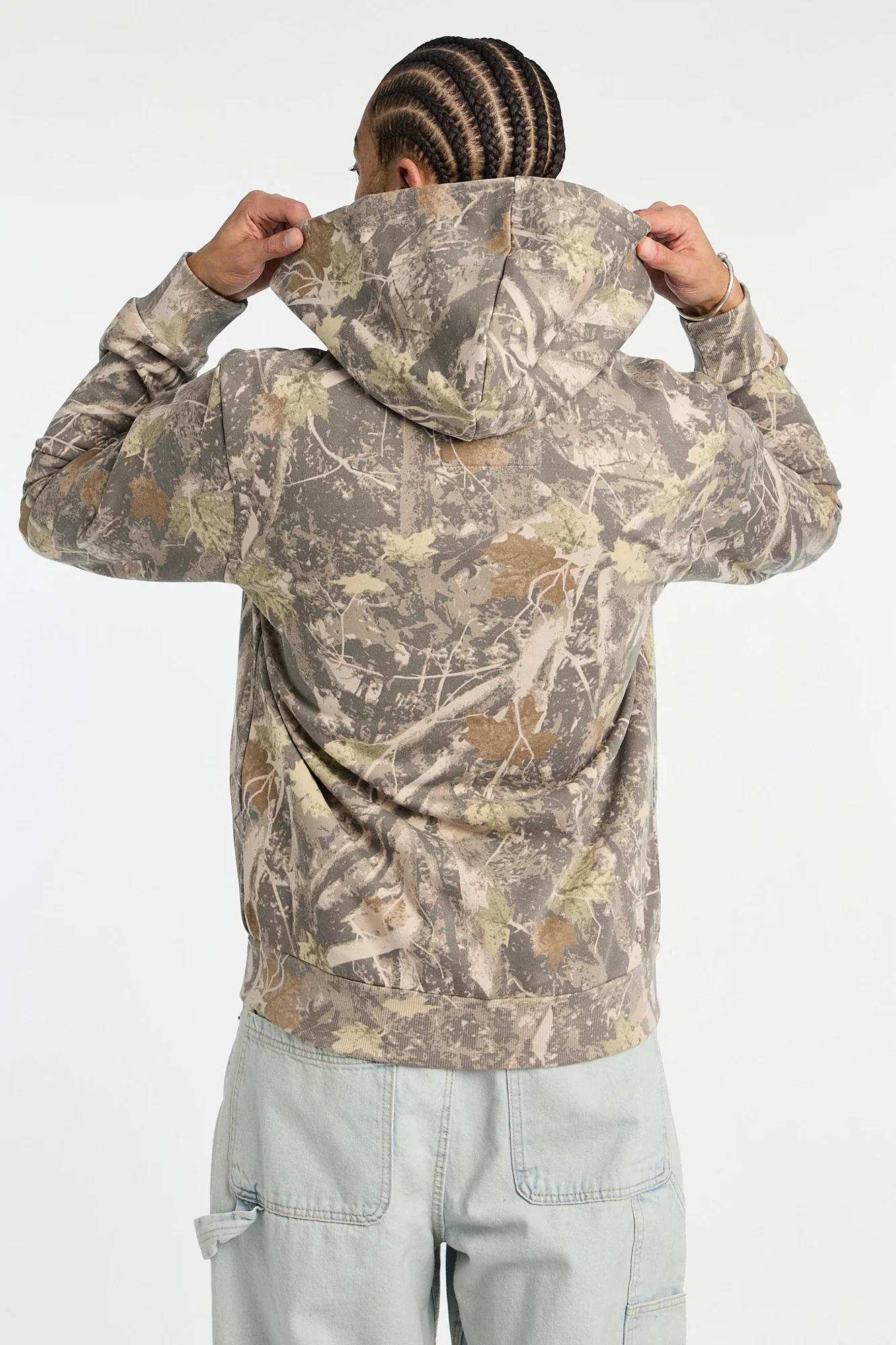 Zoo York Mens Tree Camo Zip-Up Hoodie - Image 3