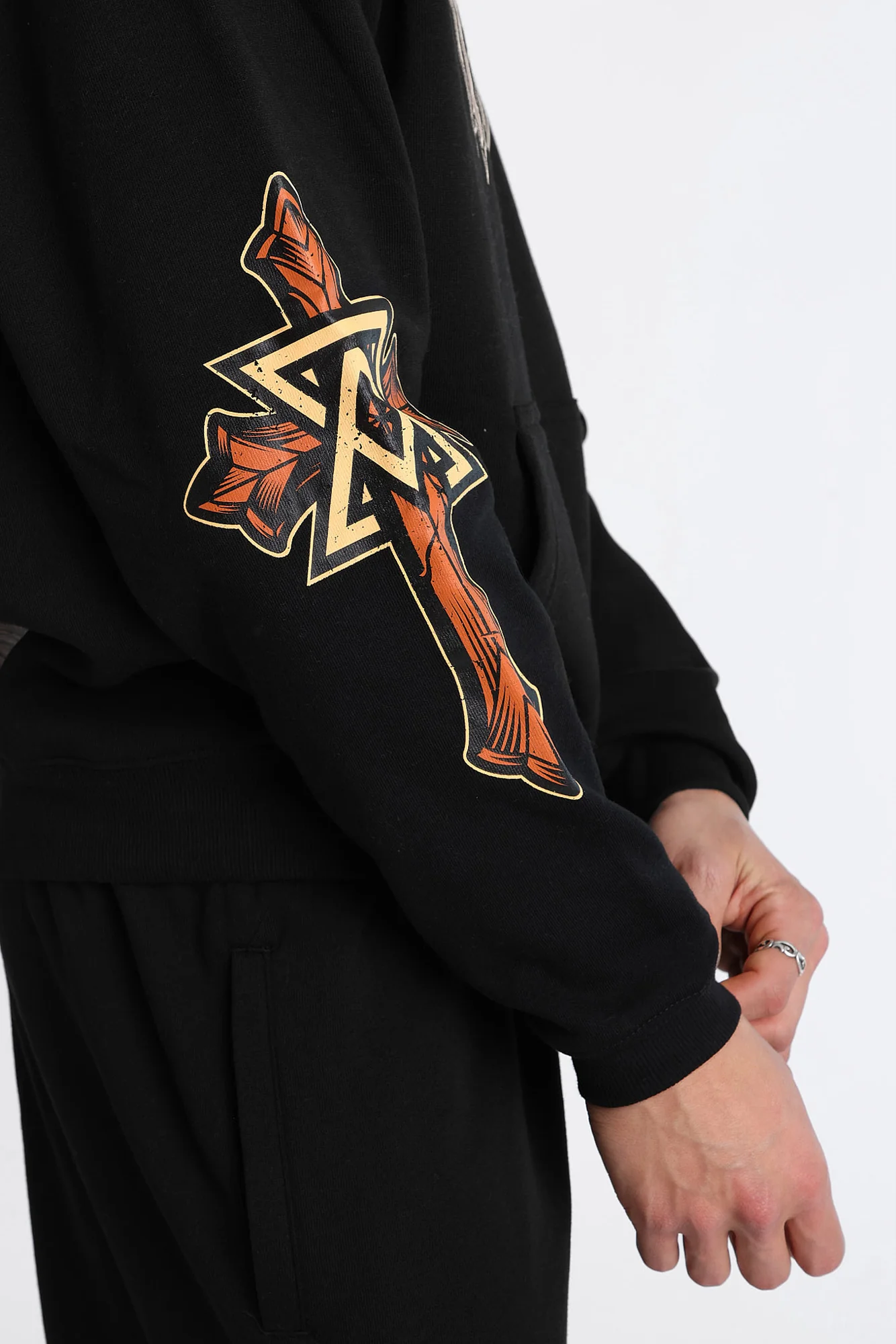 Arsenic Grim Reaper Contrast Hoodie - Image 6