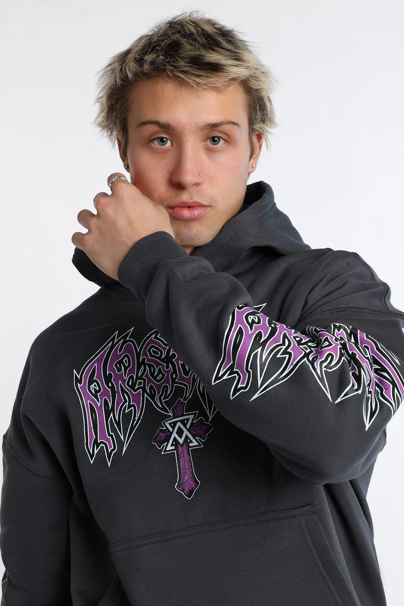 Arsenic Grim Reaper Contrast Hoodie - Image 8