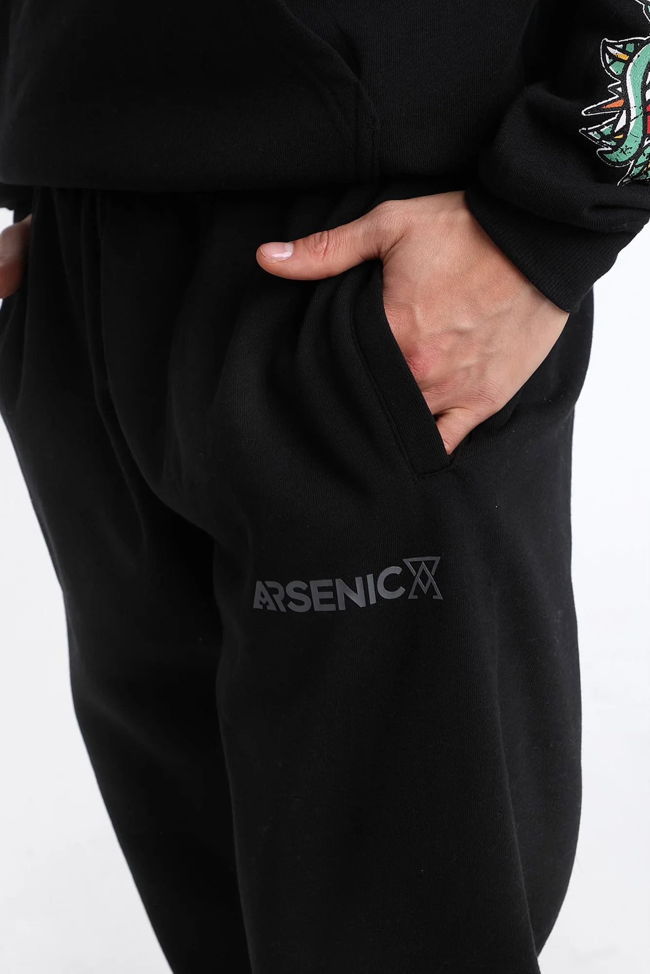 Arsenic HD Logo Sweatpants - Image 4