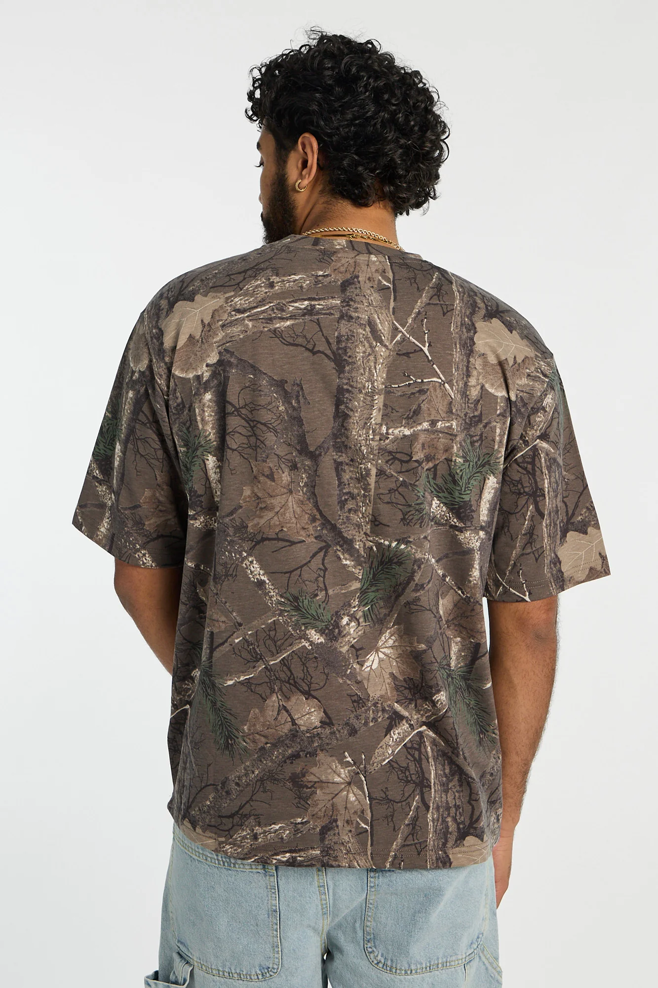 Zoo York Mens Tree Camo Oversized Tee - Image 11