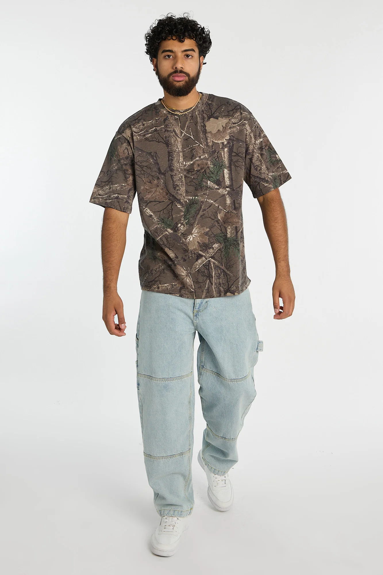 Zoo York Mens Tree Camo Oversized Tee - Image 12
