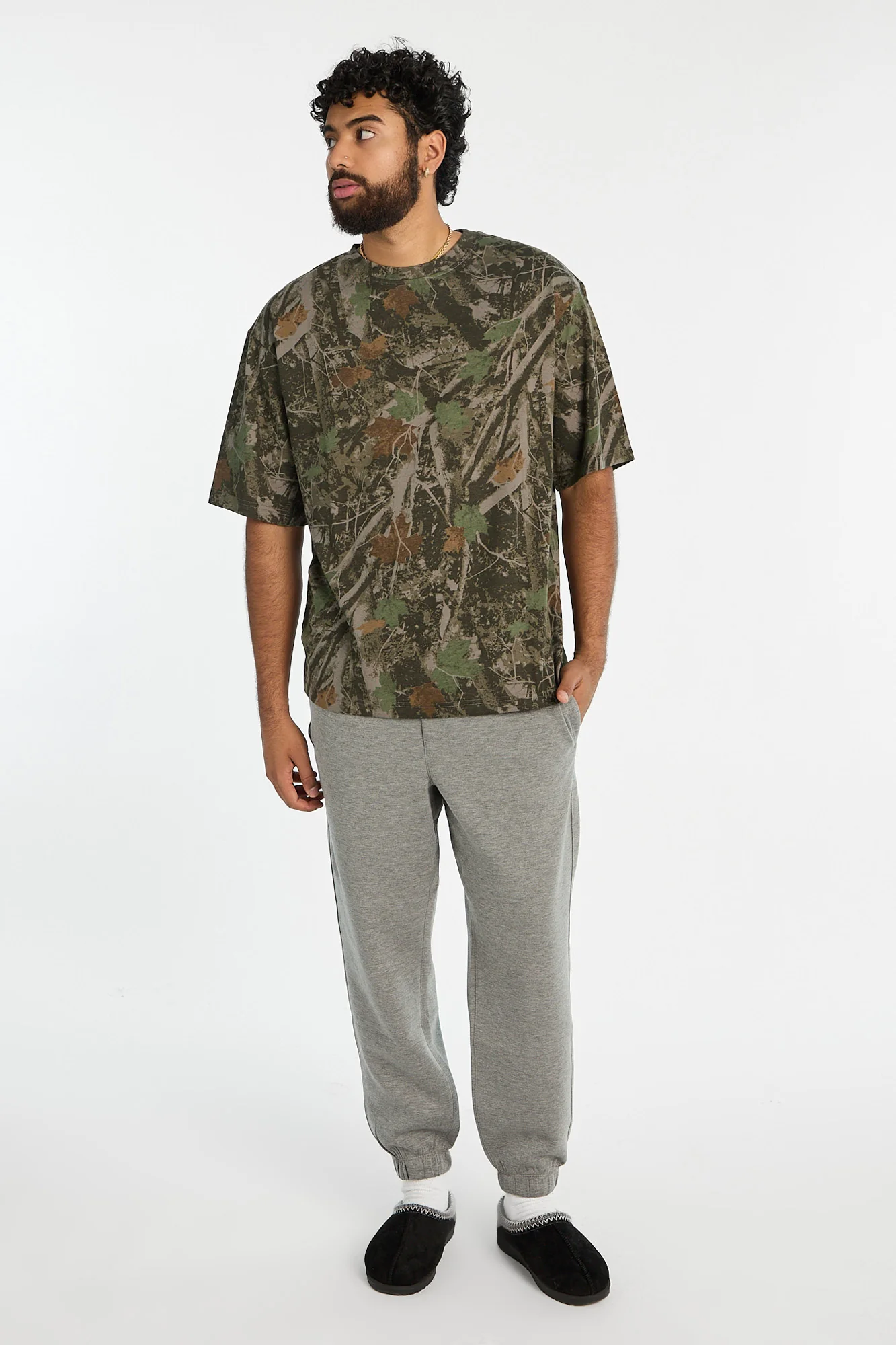 Zoo York Mens Tree Camo Oversized Tee - Image 4