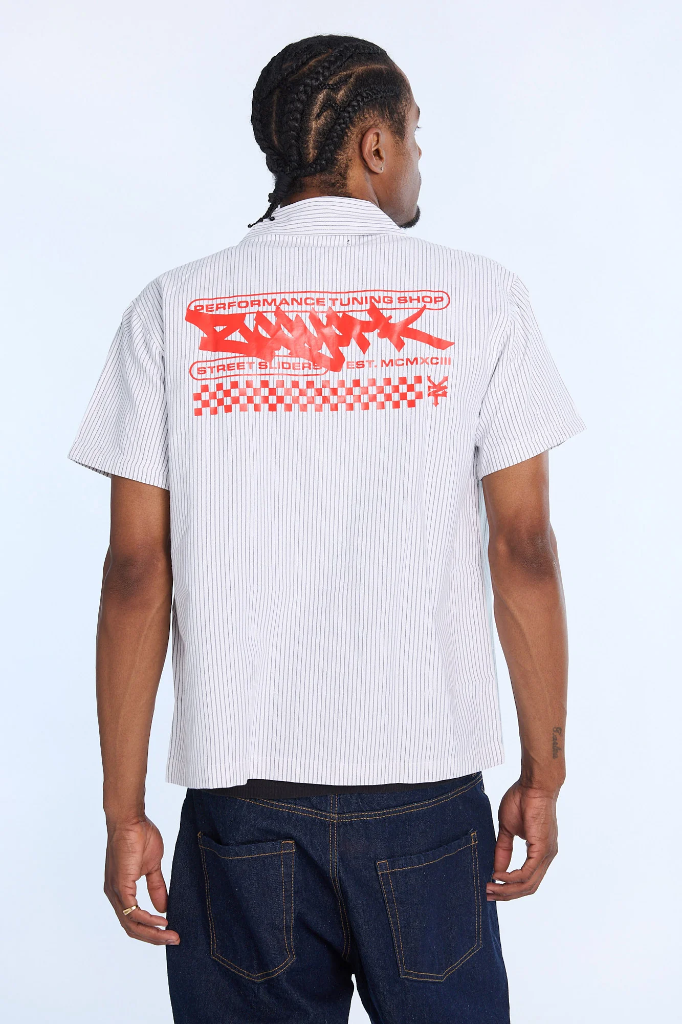Zoo York Mens Performance Shop Twill Button-Up - Image 6