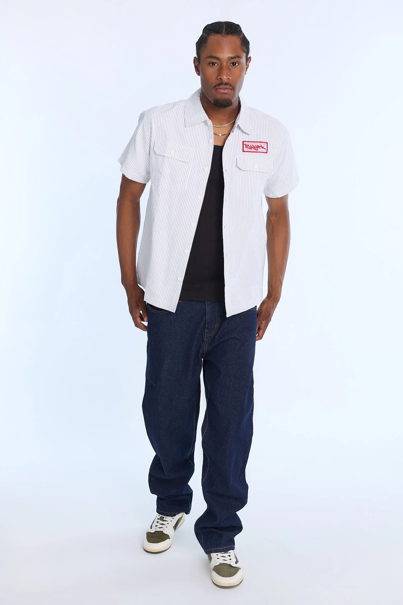 Zoo York Mens Performance Shop Twill Button-Up - Image 8