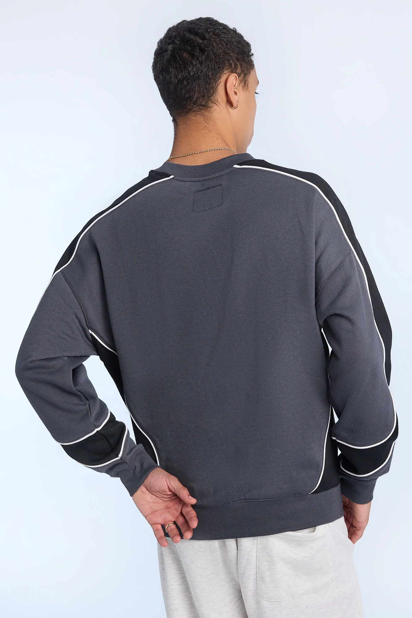 Zoo York Mens Colour Block Sweatshirt - Image 4