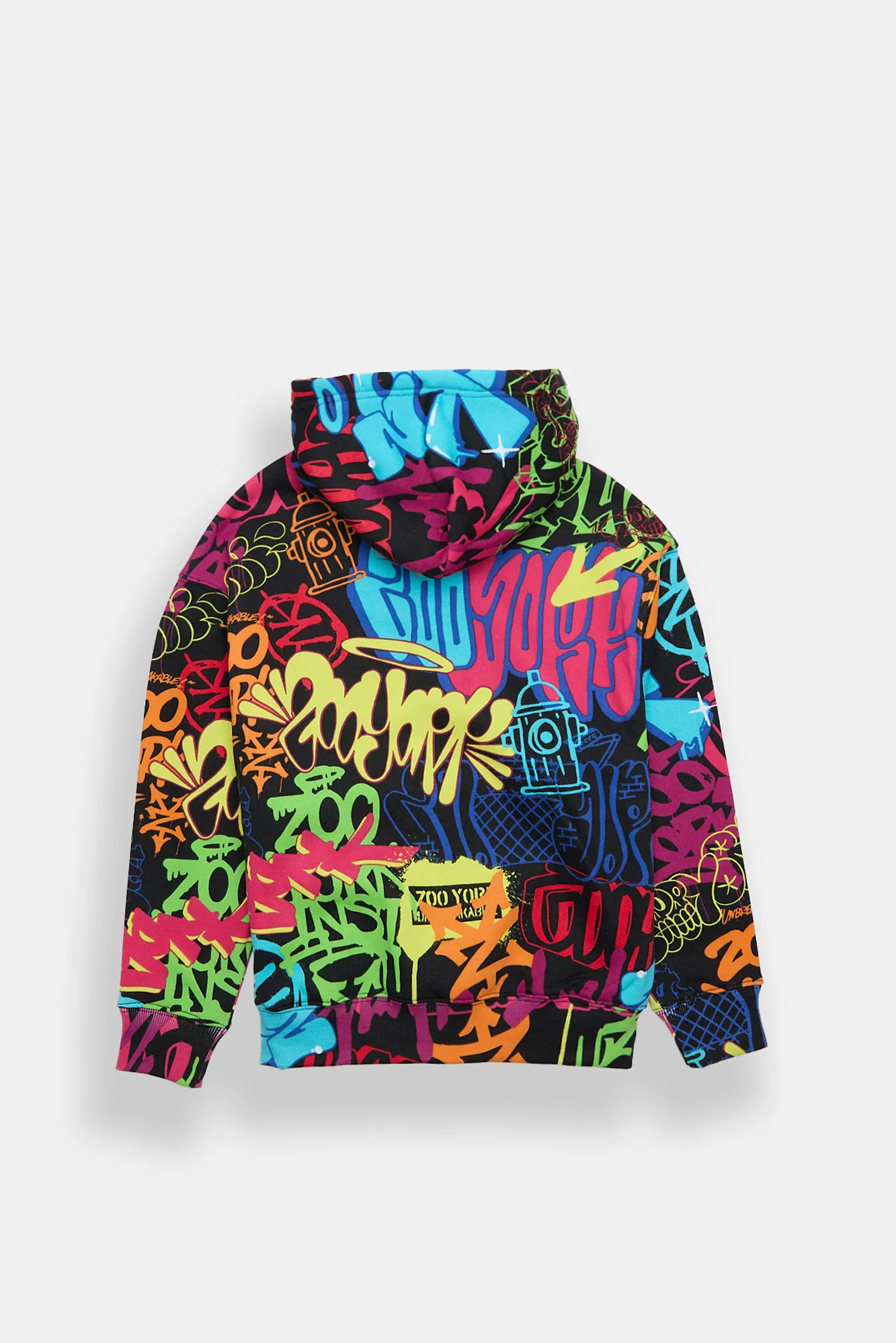 Zoo York Youth Graffiti Print Hoodie - Image 4
