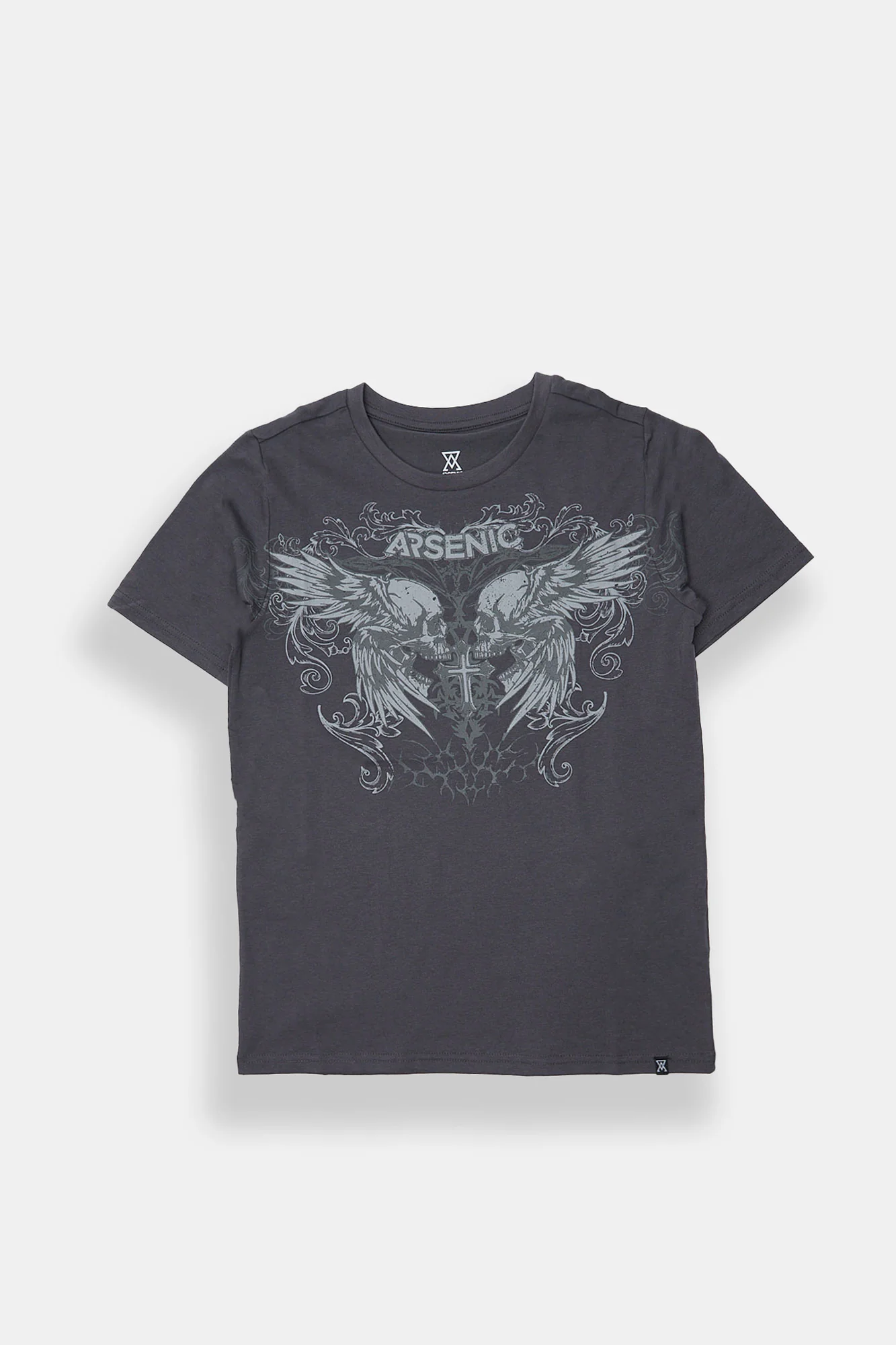 Arsenic Youth Winged Skulls Graphic Tee - Image 5
