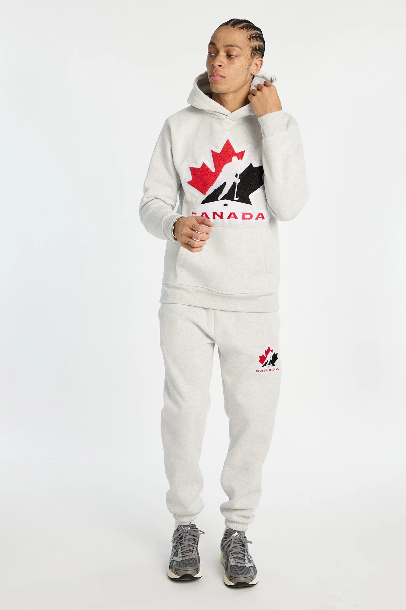Mens Team Canada Hockey Embroidered Sweatpant - Image 4
