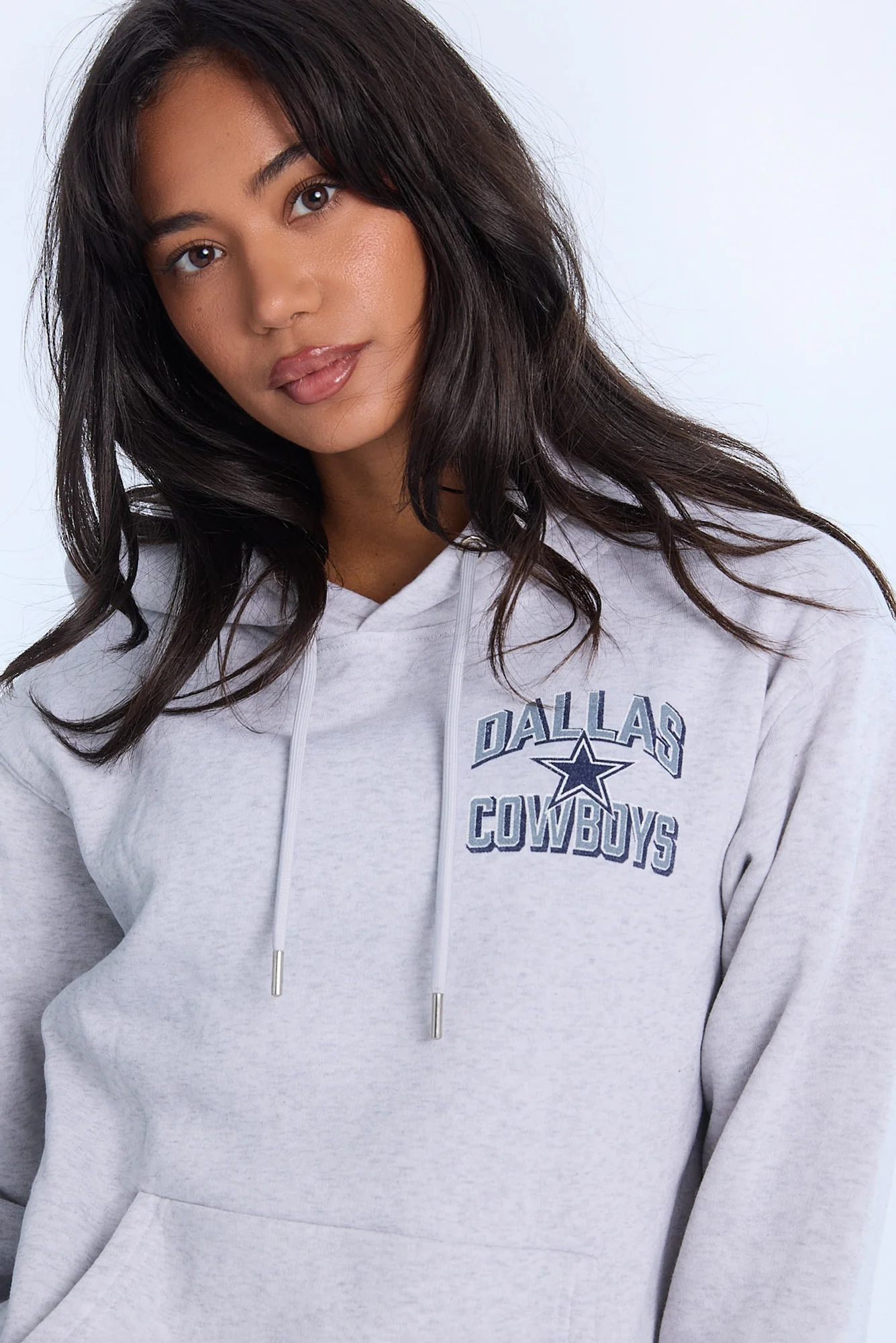 Dallas Cowboys Graphic Boyfriend Hoodie - Image 3